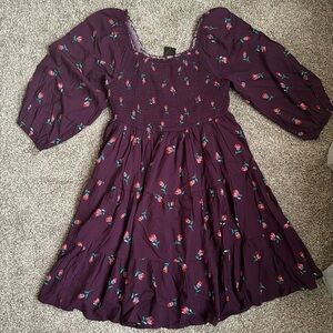 Torrid Size 18-20 Plum Dress